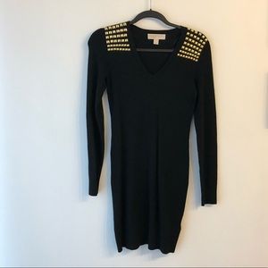 Michael Kors Embellished Sweater Dress